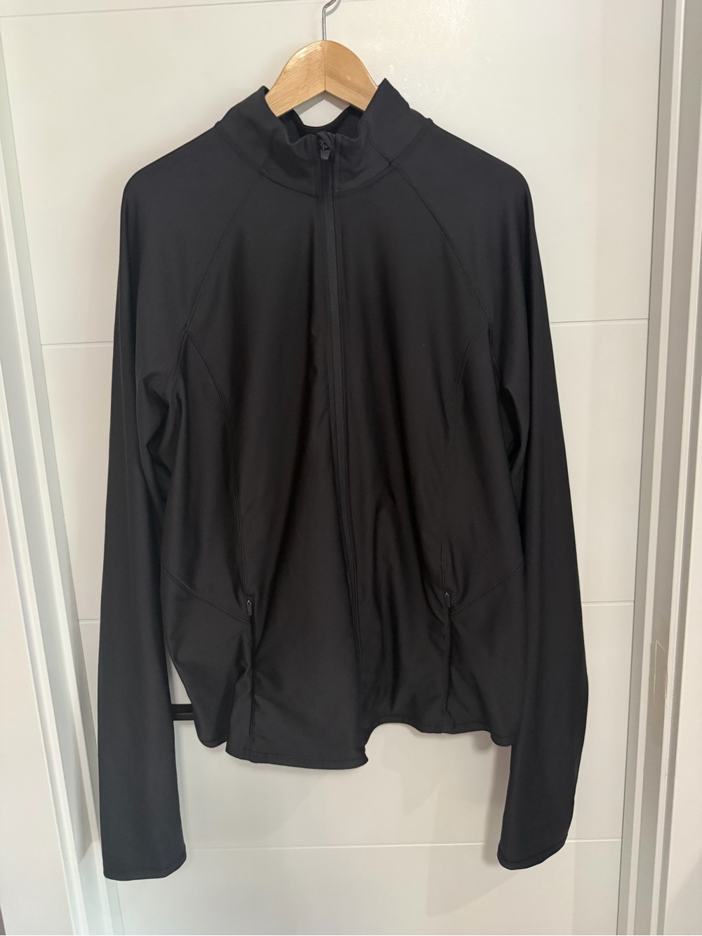 Old Navy: Powersoft Go Dry:Full Zip-Up Long Sleeve (ptp approx 24in) XXL Tall